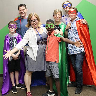 Social escape room fun had by an Apex, NC family